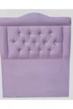Titre DK Modèle Simple 'taille' Tissu Violet Clair en Poil de Poney Fait Main