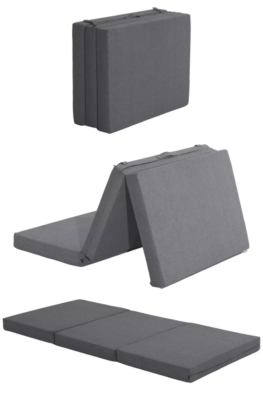 Lit pliant, lit de sol, lit d'invité, tapis de yoga, lit de camping, lit pliant, épaisseur en cm