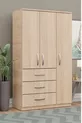 GM -S ECE LUXE 3 PORTES 3 TIROIRS ARMOIRE EN SONOMO