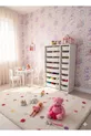 Armoire à Jouets Polyvalente avec Tiroirs et Unité de Rangement – Organisateur de Chambre d’Enfant avec Étiquette Cadeau