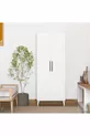 Armoire à 2 portes avec penderie et étagère
