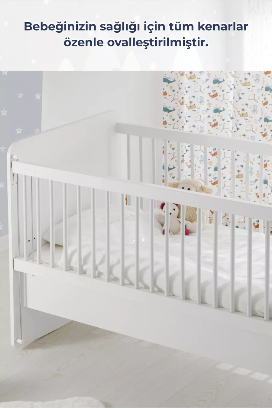 Berceau Bébé Oscillant Pratique à Côtés de Maman - Lit Bébé - Lit Parc - Cm - 