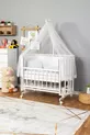 Prix du berceau portable en bois naturel pour bébé nouveau-né à côté de la maman