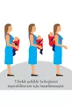 SAC DE PORTAGE POUR BÉBÉ PLUS KETEN Kangourou  KG Porte-bébé Écharpe pour bébé