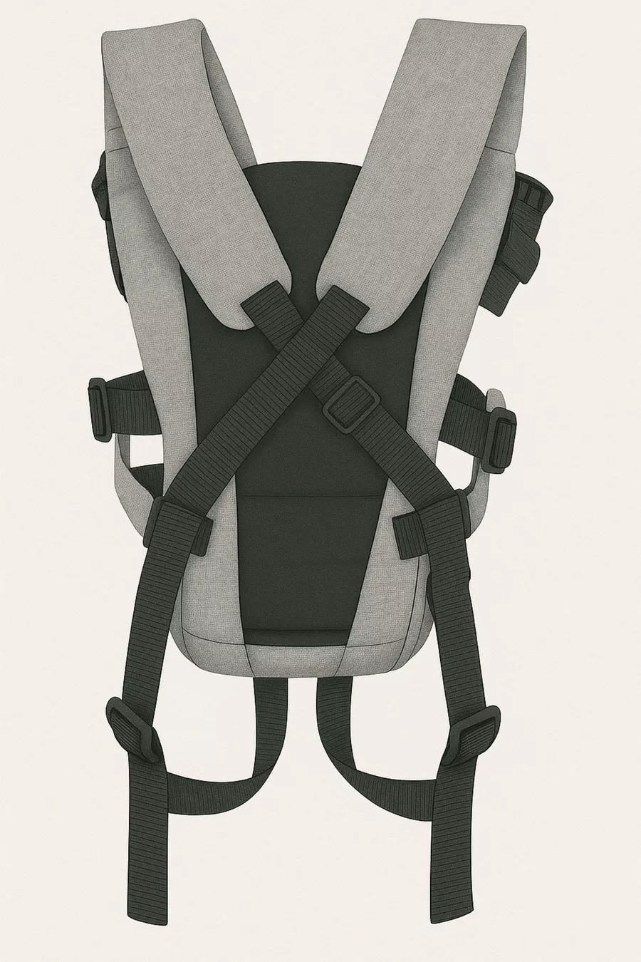 SAC DE PORTAGE POUR BÉBÉ PLUS KETEN Kangourou  KG Porte-bébé Écharpe pour bébé