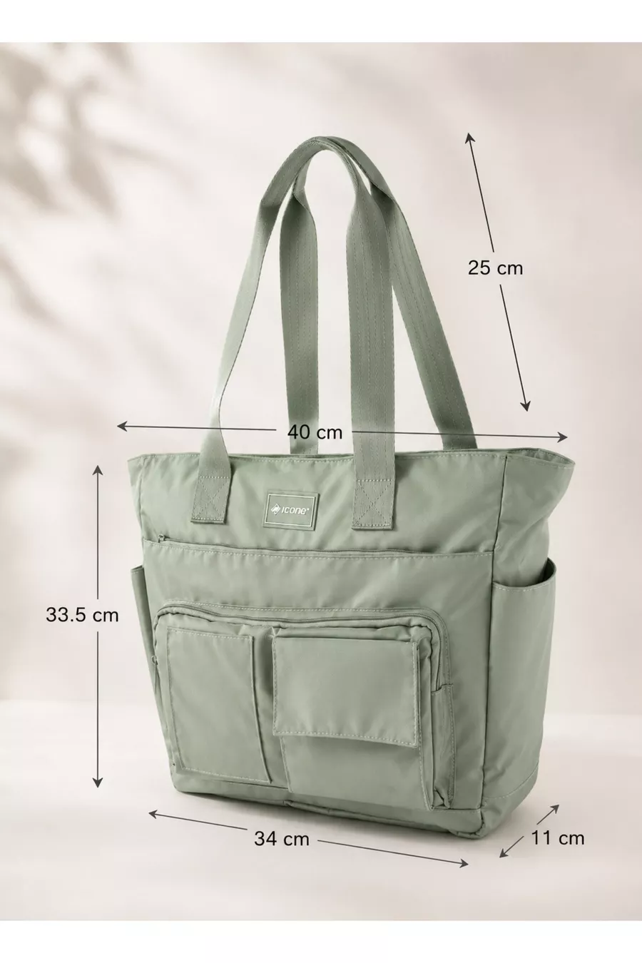 Sac à dos quotidien pour eau - Compartiment pour ordinateur portable, Détails matelassés, Multiples poches, Poche pour biberon, Accessoire pour valise, Sac maman bébé vert, Sac de soins pour bébé vert