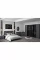 Ensemble de chambre à coucher Kale Luxe - Anthracite Set 2