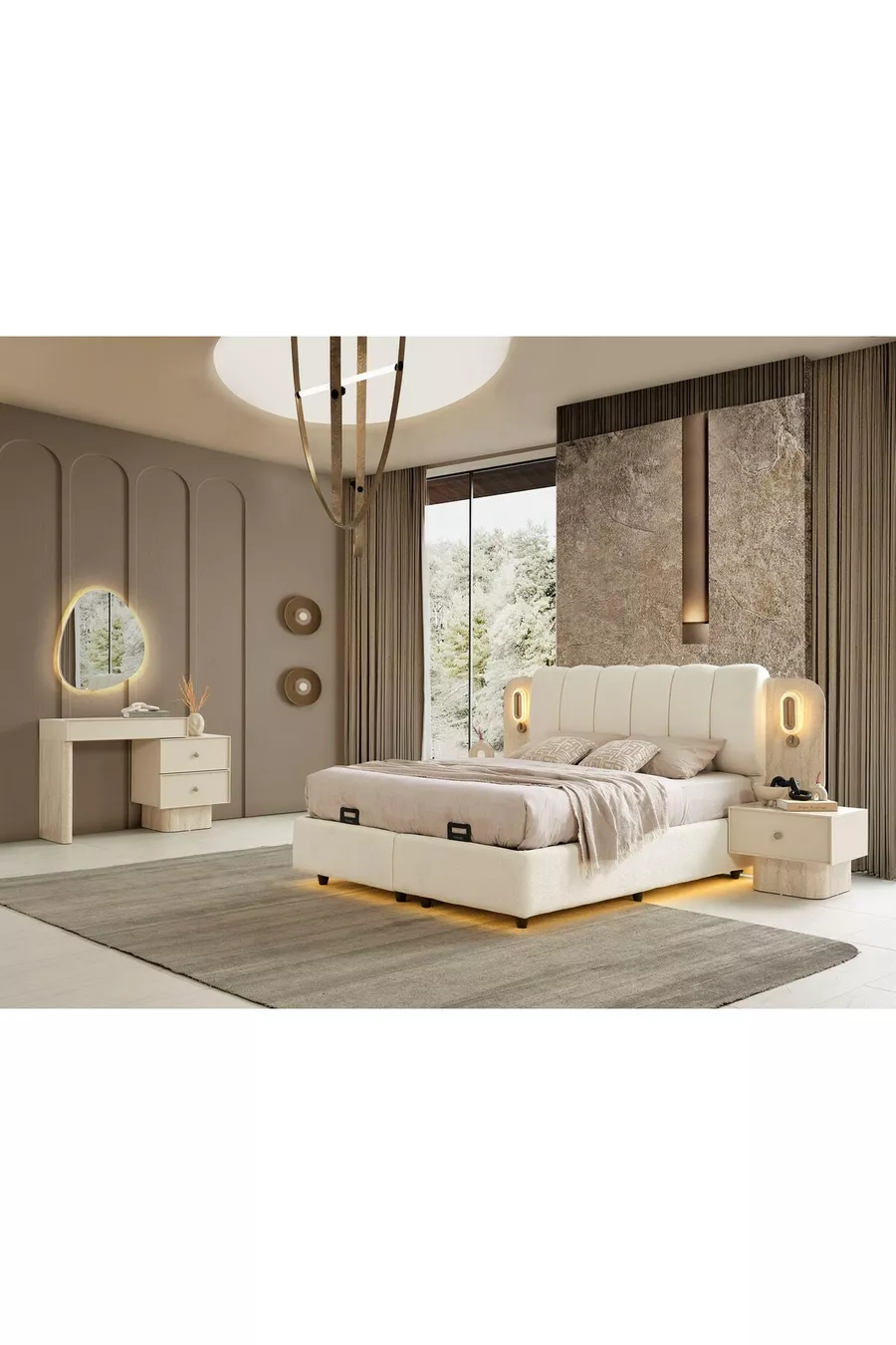 CHAMBRE À COUCHER MAÇKA MDF