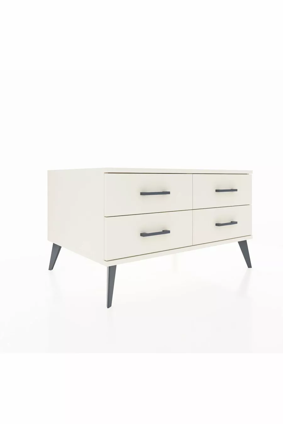 Commode Kronos 4 étagères Pierre de lune-Pierre de lune