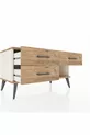 Commode Hyperion 3 tiroirs Pierre de lune-Sapin
