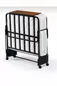 Lit pliant multifonctionnel portable sur roulettes, lit de camping et lit de voyage