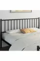 Lit en métal, Lit en métal Çınar disponible en noir, blanc et or, pour deux personnes