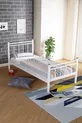 Lit en métal forgé pour une personne - (SANS MATELAS)