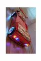  - Lit avec Voiture Rouge - Lit Cadre Voiture - Série - Avec Éclairage LED Complet