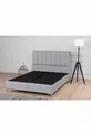 Lit coffre Gold Therapy gris (TÊTE DE LIT ET MATELAS NON INCLUS)