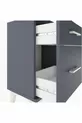 Chevet Arges 2 tiroirs Anthracite-Anthracite