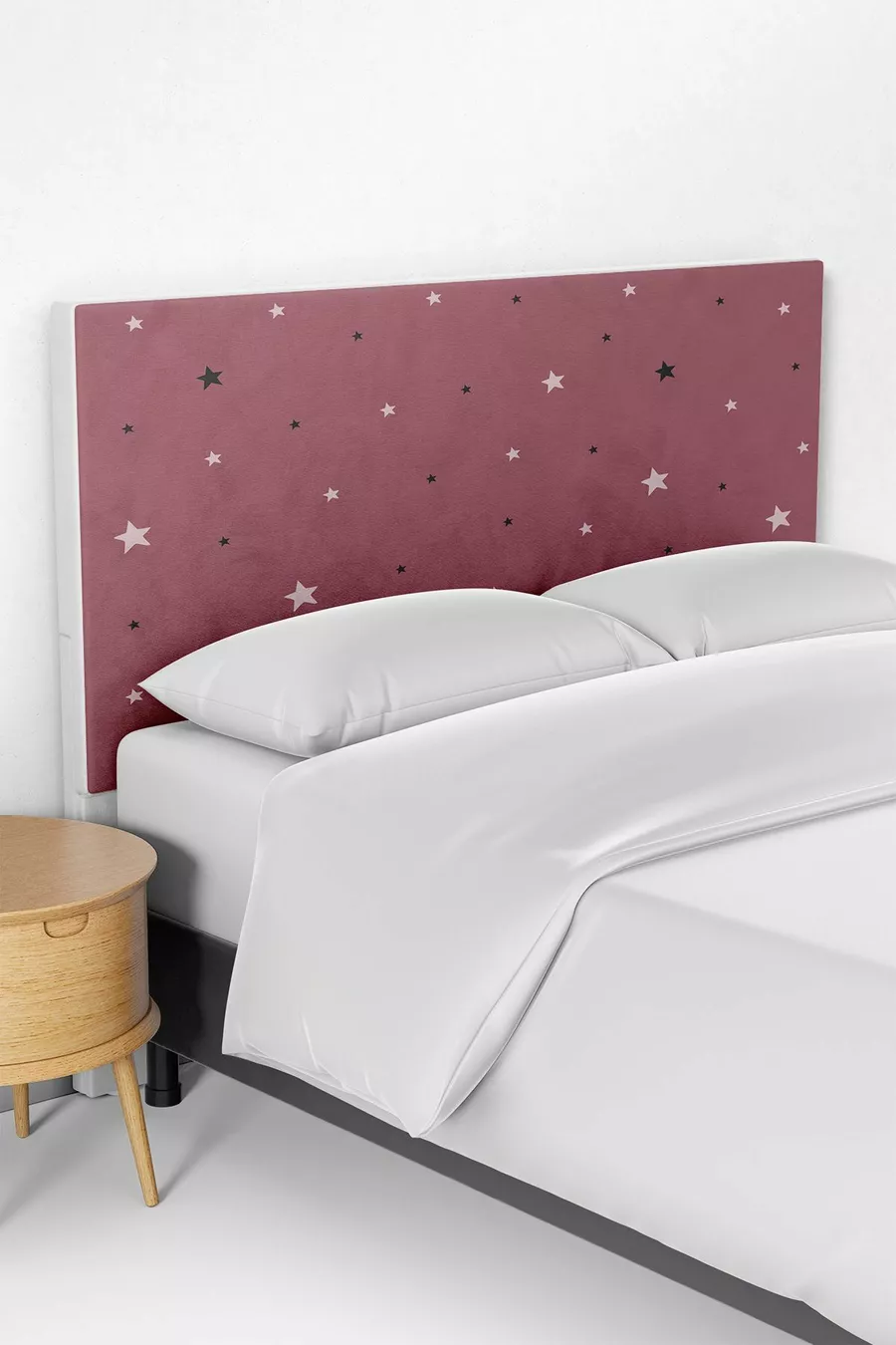 Housse de tête de lit pour lit coffre de chambre d'enfant et bébé étoilée