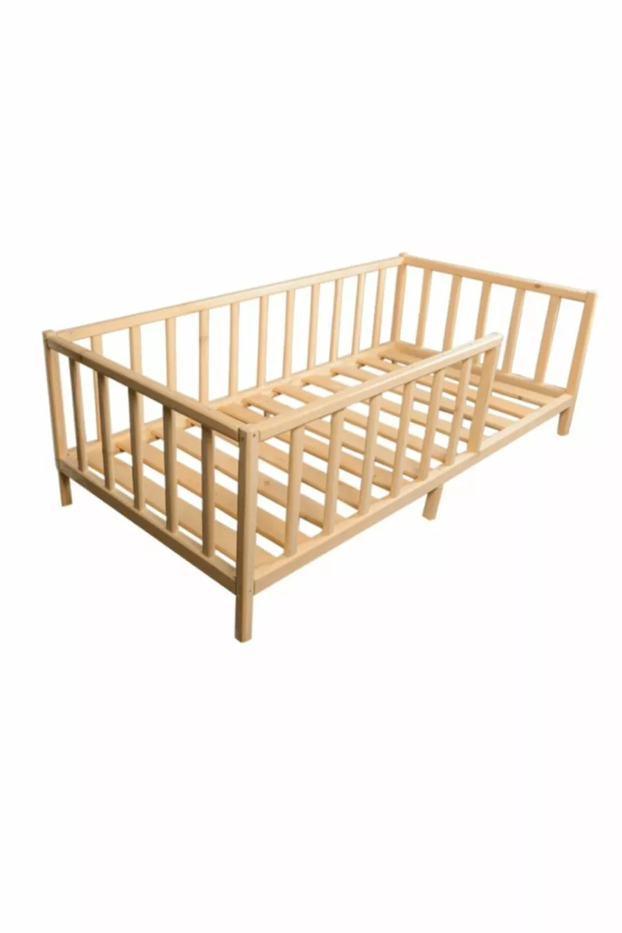 Lit Montessori en bois pour bébé et enfant