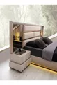 CHAMBRE À COUCHER EMİR AVEC LED ET SOCLE EN MDF