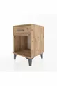 Table de chevet Hyperion avec un tiroir, pin-pin