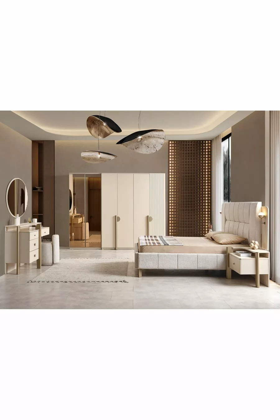 ENSEMBLE DE CHAMBRE À COUCHER ZİRVE
