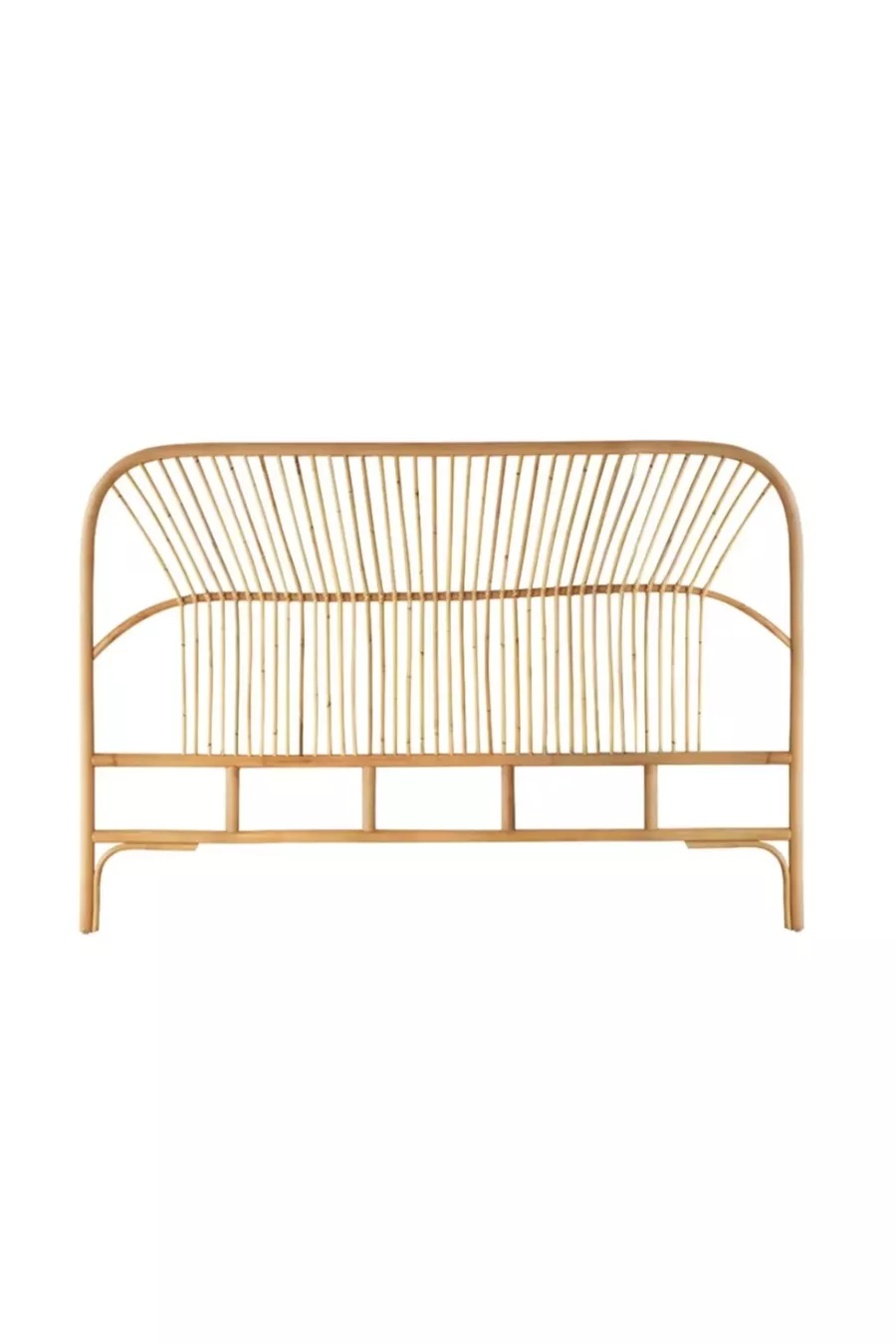 Tête de lit double en bambou