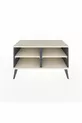 Commode Hyperion 2 étagères Anthracite-Pierre de lune