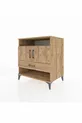 Commode Kronos 3 étagères 1 tiroir 2 portes Pin-Pin