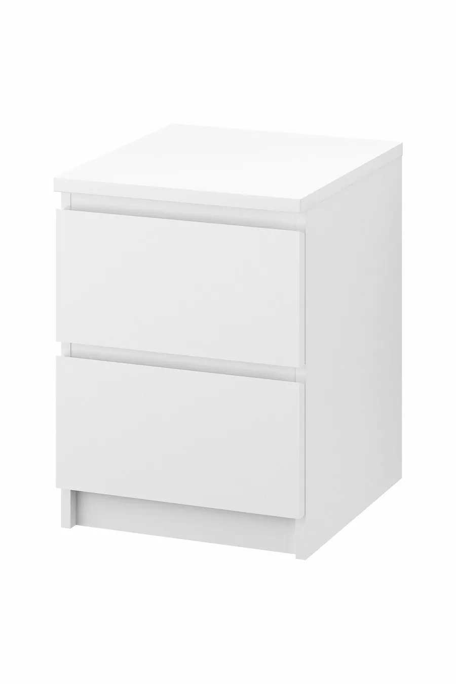 Table de chevet, blanche, cm