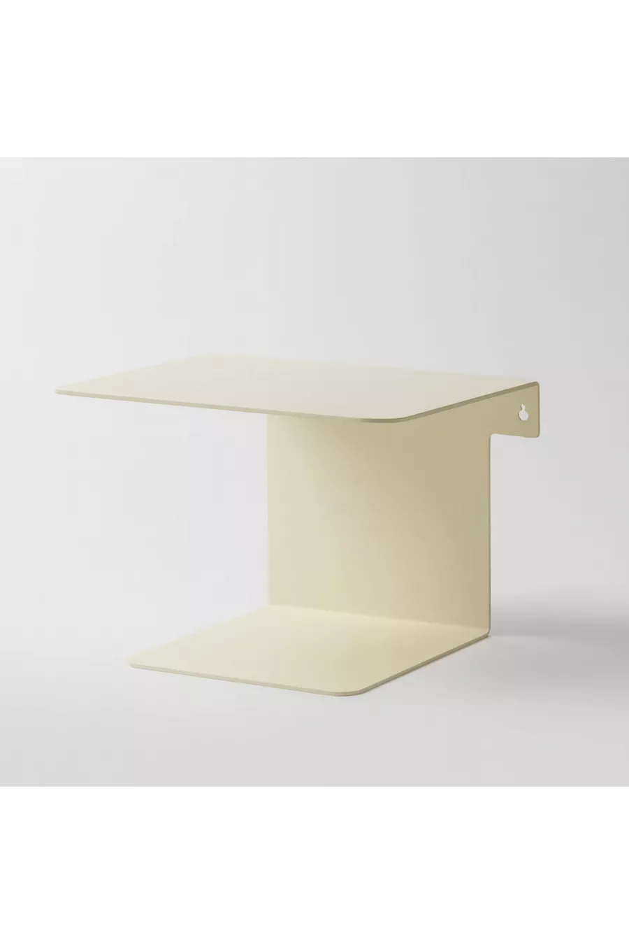 Table de chevet Vare Metal, table de chevet moderne, étagère d'accessoires, table de chevet avec étagère