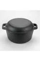 Dökümcübaba Casserole double en fonte non revêtue cm