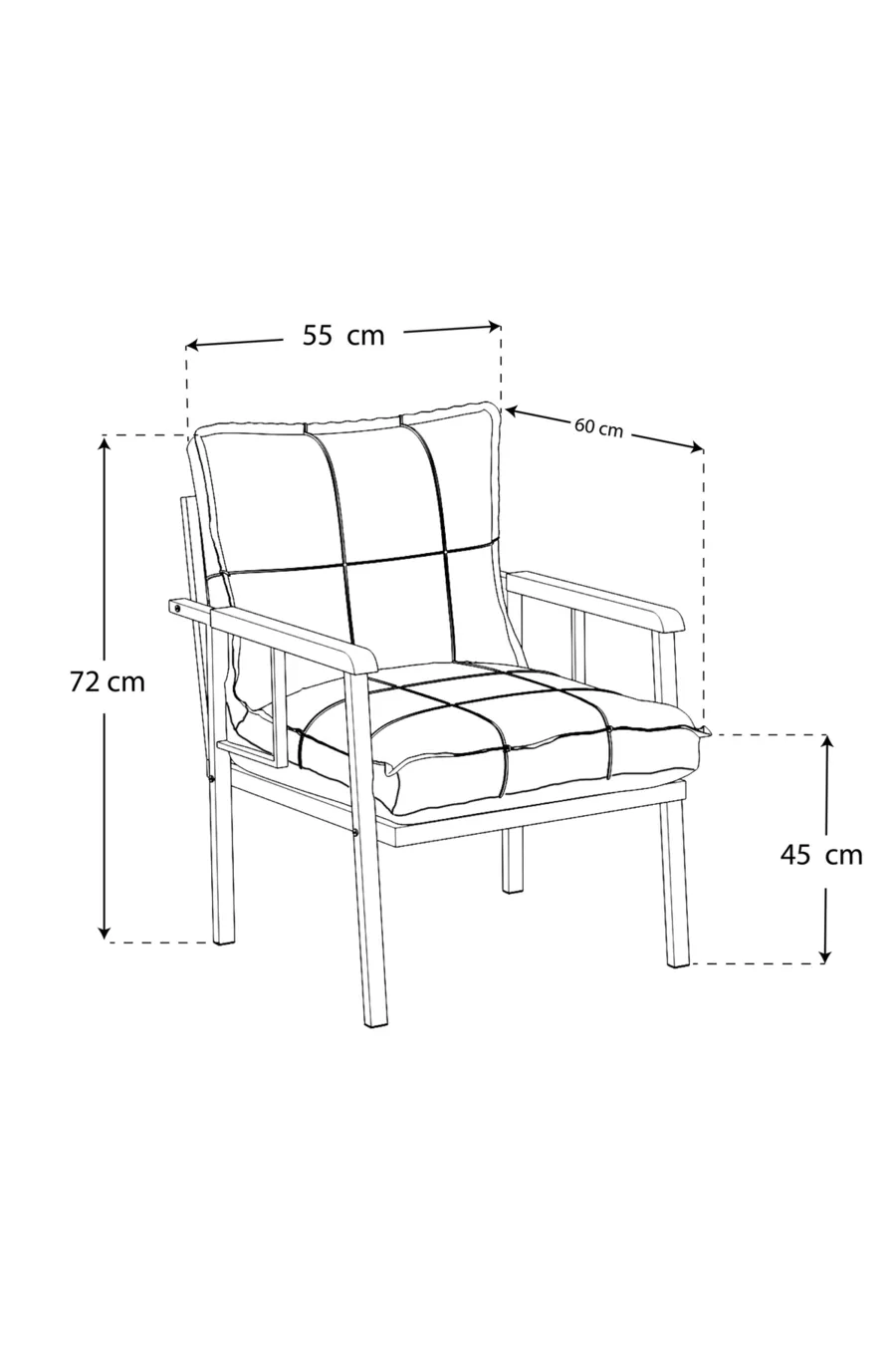 Série Beta  avec table moderne en corde tressée, Mobilier de jardin, Ensemble pour balcon -  Gris clair
