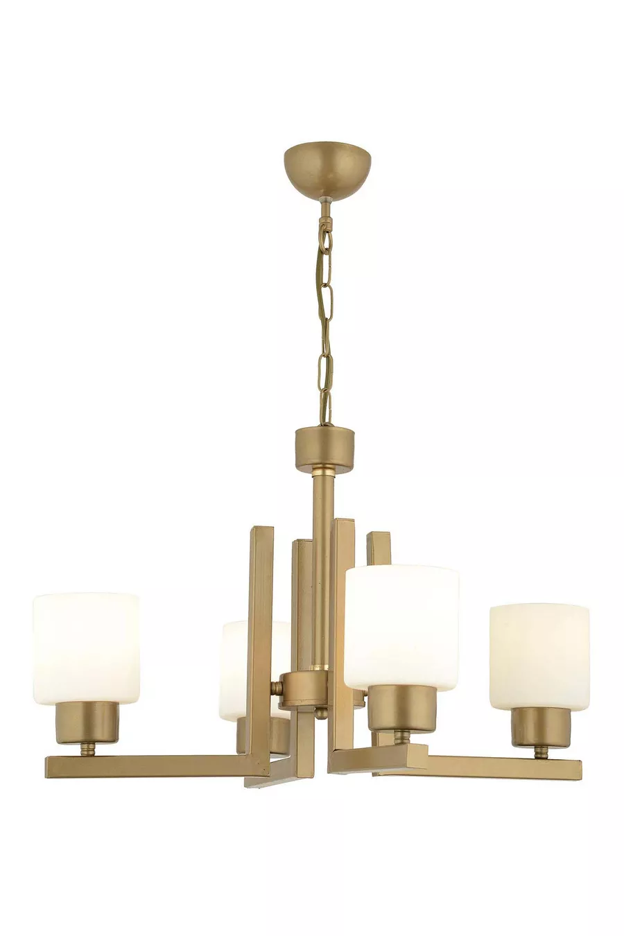 Torqu 4 Luminaire Moderne pour Chambre d'Adolescent, Peint Vieilli Blanc avec Verre, Pour Chambre à Coucher et Salon