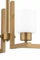 Torqu 4 Luminaire Moderne pour Chambre d'Adolescent, Peint Vieilli Blanc avec Verre, Pour Chambre à Coucher et Salon