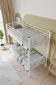 Lit superposé en métal Premium Mix  compatible avec matelas blanc, lit superposable détachable