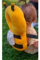Ruyalarbebek Coussin de protection de tête pour bébé jaune Coussin de première étape Abeille