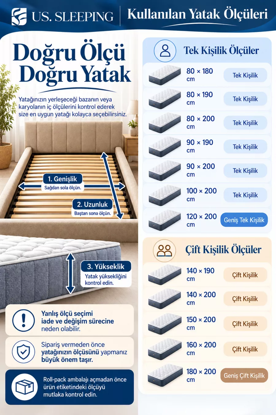 Matelas en mousse orthopédique Bamboo Sleep Full  cm (±1 cm)