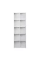 Bibliothèque à  compartiments/étagères, armoire blanche sans porte, armoire organisatrice
