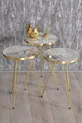 Table d'appoint Zigon Or Efes Fil