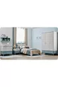 Chambre Marine pour Jeune (Armoire 3 Portes, Lit, Bureau)
