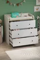Commode à 3 tiroirs, commode à 6 compartiments, armoire de chambre à coucher, Begüm Safir Chêne Blanc