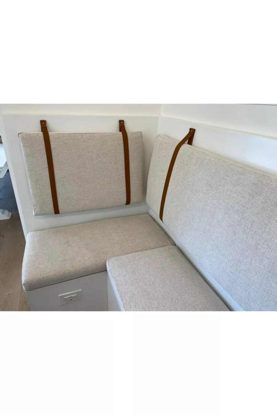 Support d'oreiller moderne moutarde et tête de lit pour lit avec sommier, têtes de lit pour lits simples et doubles