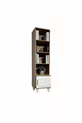 Ensemble Commode et Bibliothèque Sicile | Qualité MDF | Se Distingue par Son Élégance