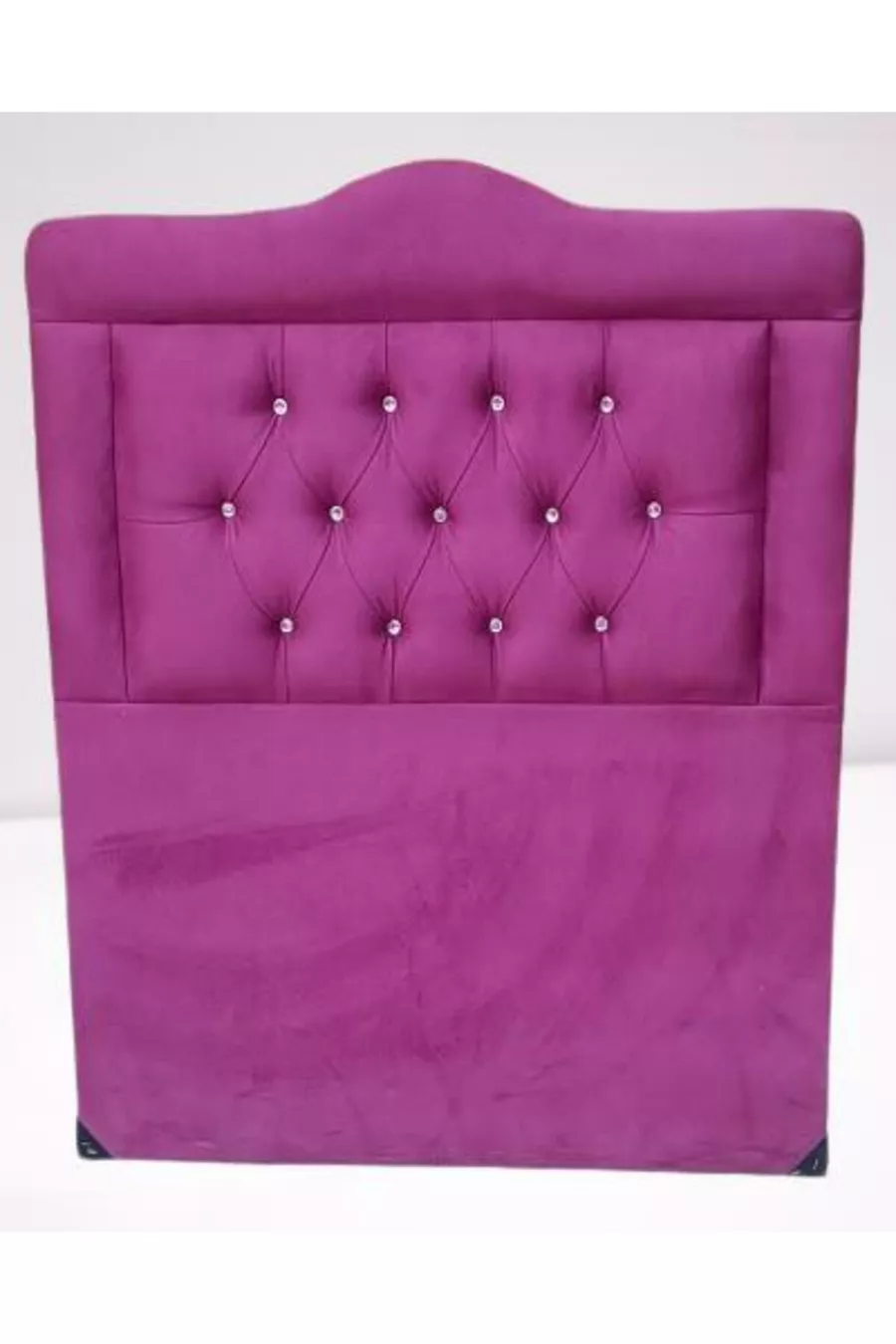 Titre DK Simple Personne Modèle Poney Plumage Fuchsia Tissu Capitonné Rempli Fait Main