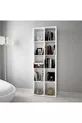 Bibliothèque à  compartiments/étagères, armoire blanche sans porte, armoire organisatrice