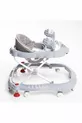 Trottine pour bébé Spider gris de luxe avec jouets, musique et lumière, à 3 vitesses
