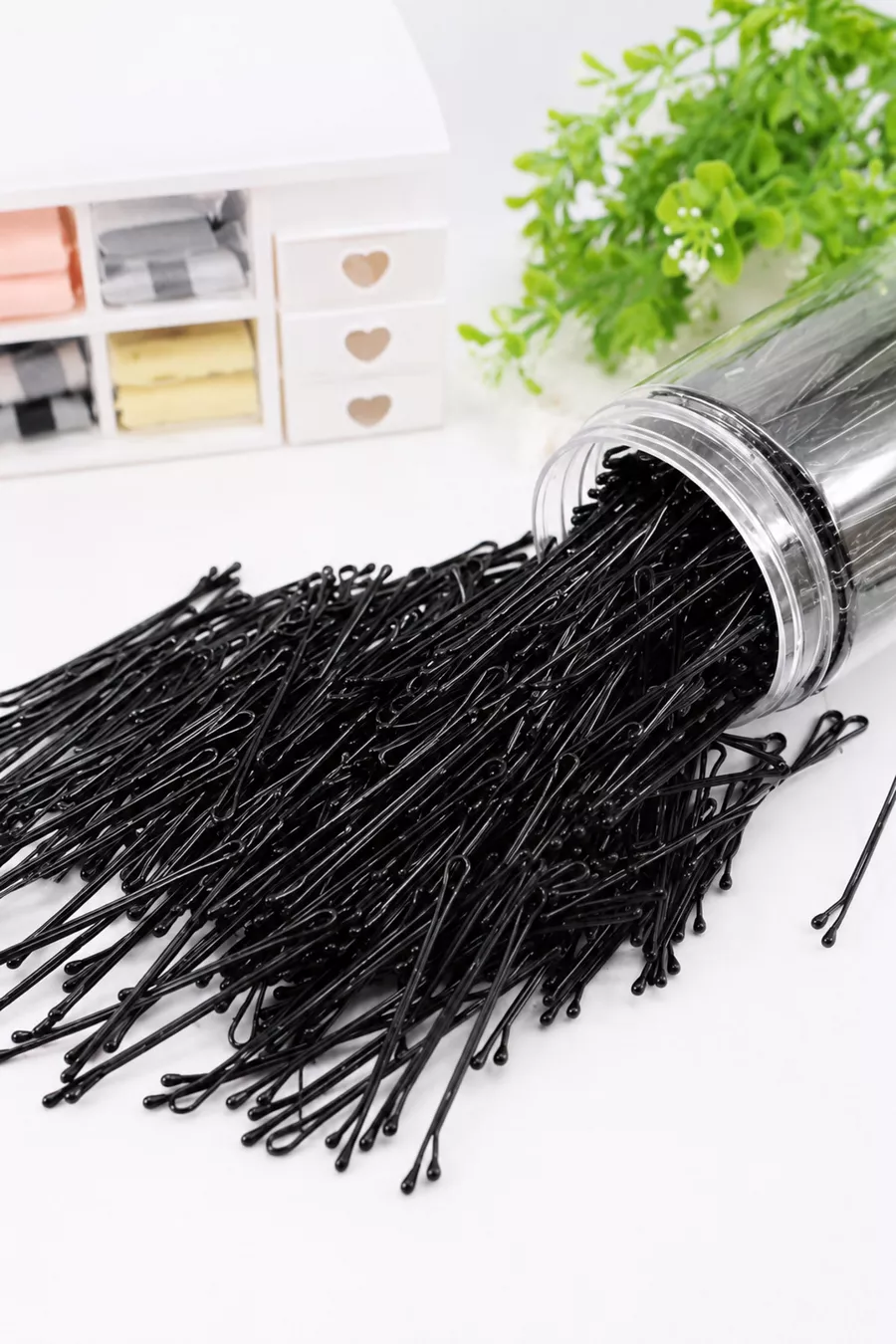 Set de  Pinces à Cheveux Noires | Pour Usage Quotidien et Chignon