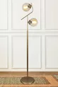 Lampadaire moderne Lugo 2 Li Eskitme à verre, Salon, Chambre à coucher, Lampadaire de salon