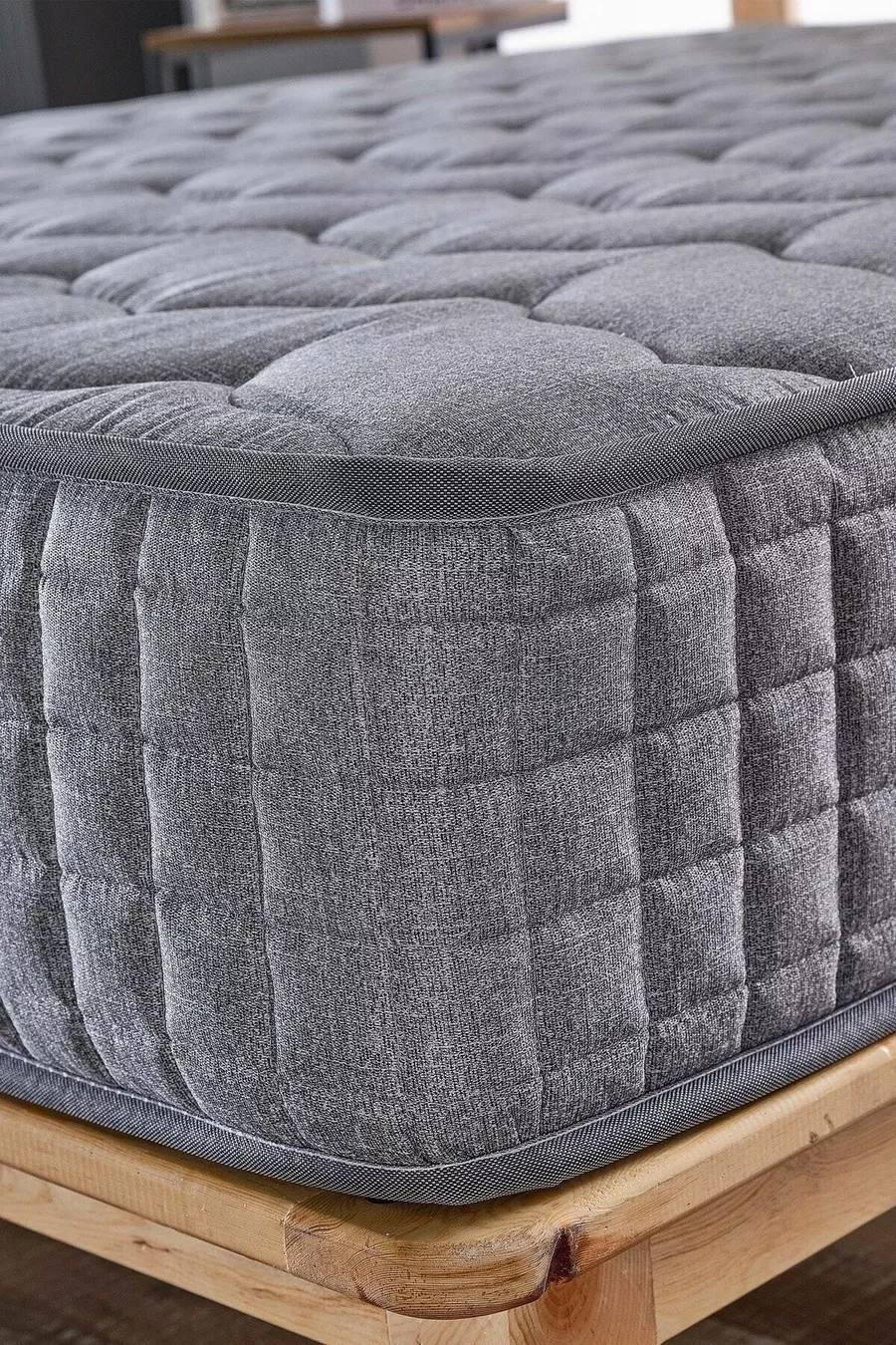 Matelas Hybride à Ressorts Orthopédique Complet avec Mousse à Plumes d'Oie  cm (±1 cm)