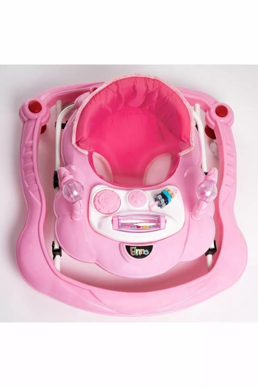 Trotteur pour bébé à 3 niveaux avec musique et jouets de luxe en forme d'araignée